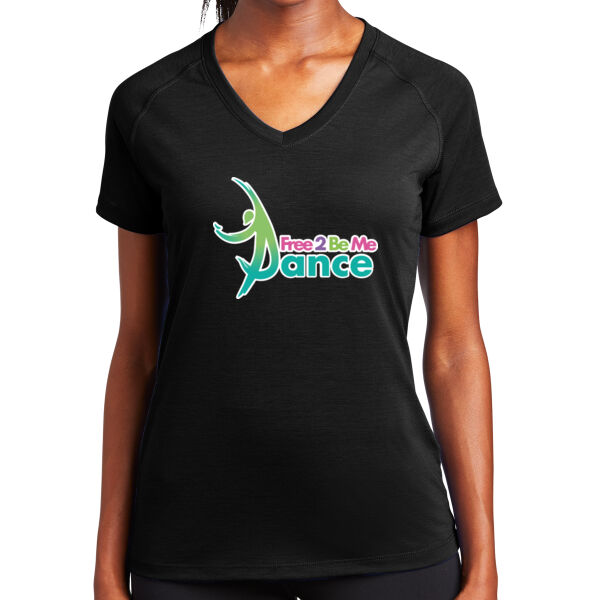 F2BMD Performance V-Neck - Ladies Thumbnail